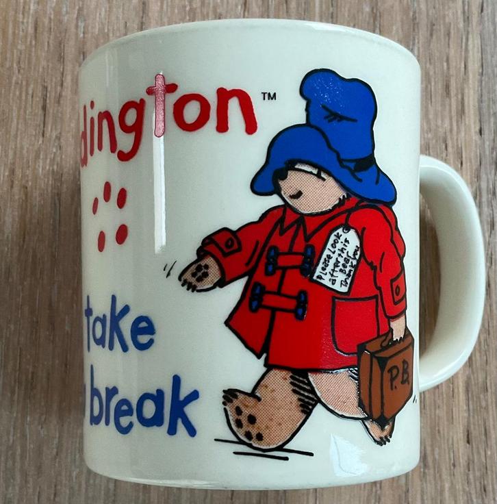 Paddington mok ‘take a break’, Huis en Inrichting, Keuken | Servies, Zo goed als nieuw, Kop(pen) en/of Schotel(s), Overige stijlen