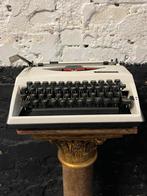 Vintage 70’s Triumph Adler Tippa typemachine creme wit, Ophalen of Verzenden, Gebruikt