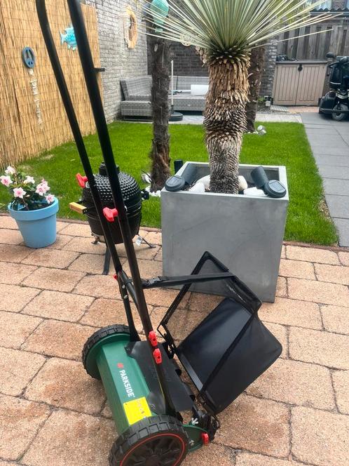 Parkside hand grasmaaier. 1 keer gebruikt. Dus nieuw!, Tuin en Terras, Grasmaaiers, Nieuw, Handgrasmaaier, 30 t/m 39 cm, Kooimesmaaier