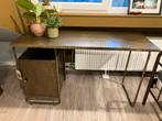 BePureHome Bureau Antique Brass metaal, Ophalen, Zo goed als nieuw, Bureau