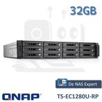QNAP TS-EC1280U-RP 32Gb refurbished, Info@qnap.com, Ophalen of Verzenden, Nvt, QNAP