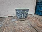 Bloempot Delfsblauw, Tuin en Terras, Bloempotten, Ophalen, Rond, Aardewerk, Minder dan 40 cm