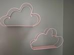 Wandrekjes wolk, Kinderen en Baby's, Kinderkamer | Inrichting en Decoratie, Ophalen, Zo goed als nieuw, Wanddecoratie