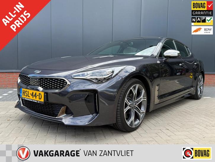 Kia STINGER 2.0 T-GDI GT-Line (12 mnd BOVAG-garantie), Auto's, Kia, Bedrijf, Te koop, Stinger, 360° camera, ABS, Achteruitrijcamera