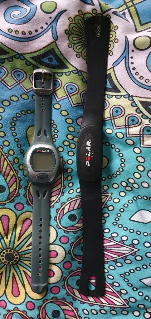 Polar sporthorloge + hartslagmeter, Sport en Fitness, Hartslagmeters, Zo goed als nieuw, Polar, Ophalen of Verzenden