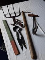 6 stuks oud boeren gereedschap, Ophalen of Verzenden