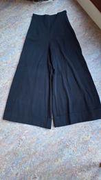 Zwarte wijde pijpen broek,Carola van Benthum - Maat M, Maat 38/40 (M), Zwart, Nieuw, Lang