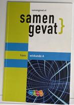 Samengevat HAVO Wiskunde A, Ophalen, Zo goed als nieuw, HAVO