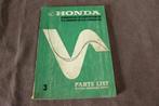 Honda CB250 CB350 CL250 CL350 K2 1970 motorcycle parts list, Motoren, Ophalen of Verzenden, Honda