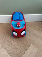 Spiderman auto, Ophalen, Gebruikt
