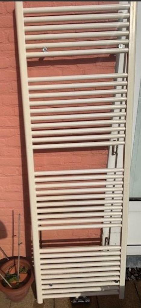 Badkamer handdoekradiator 180x60, Doe-het-zelf en Verbouw, Verwarming en Radiatoren, Gebruikt, Radiator, 800 watt of meer, 80 cm of meer