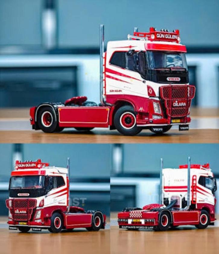 Gezocht wsi miniatuur gun gulen volvo lees beschrijving, Hobby en Vrije tijd, Modelauto's | 1:50, Zo goed als nieuw, Bus of Vrachtwagen