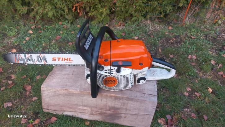 Stihl MS 261 C  met Snelspanner, nieuw Zaagblad en Ketting, Tuin en Terras, Hand-tuingereedschap, Gebruikt, Ophalen of Verzenden