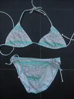 Victoria's Secret Bikini pastel blauw roze triangel S/M, Blauw, Ophalen of Verzenden, Zo goed als nieuw, Bikini