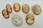 Diverse Cameeën, Sieraden, Tassen en Uiterlijk, Antieke sieraden, Ophalen of Verzenden, Overige materialen, Broche