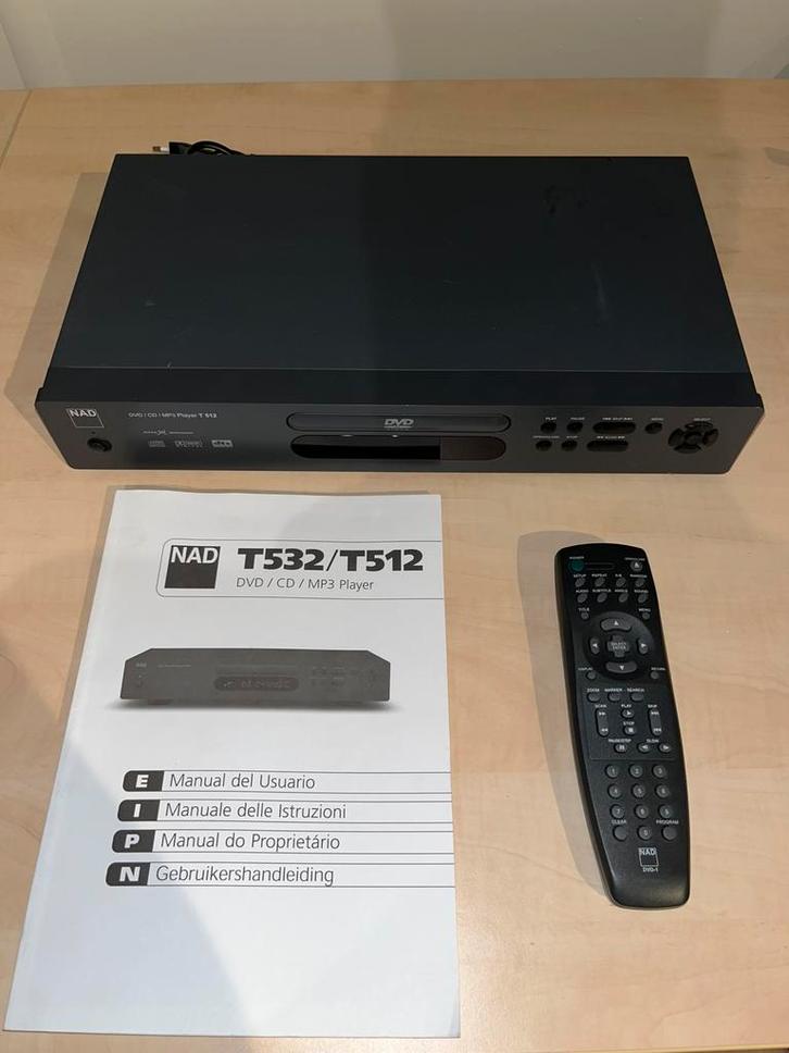 NAD T512 DVD / CD / MP3 speler, Audio, Tv en Foto, Dvd-spelers, Gebruikt, Dvd-speler, Overige merken, Ophalen