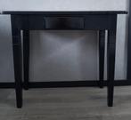 Sidetable zwart, Huis en Inrichting, Tafels | Sidetables, Ophalen, 25 tot 50 cm, Rechthoekig, 50 tot 100 cm