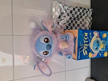 Stitch lafufu sleutelhanger nieuw knuffel lila ijs beschikbaar voor biedingen