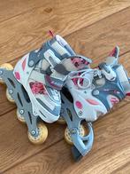 Skeelers en schaatsen in 1- meisjes 30-33, Sport en Fitness, Skeelers, Verstelbaar, Kinderen, Zo goed als nieuw, Inline skates 4 wielen