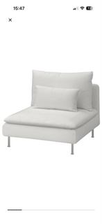 Nieuwe IKEA Soderhamn 1-zits hoes Blekinge Wit, Minder dan 50 cm, Minder dan 75 cm, Nieuw, Ophalen of Verzenden