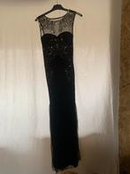 Elegante Lange Gala Jurk - Perfect voor een speciale gelegen, Zwart, Ophalen of Verzenden, Zo goed als nieuw, Maat 34 (XS) of kleiner