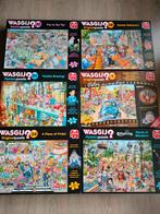 6 Wasgij puzzels compleet, Hobby en Vrije tijd, Denksport en Puzzels, Ophalen of Verzenden, 500 t/m 1500 stukjes, Gebruikt