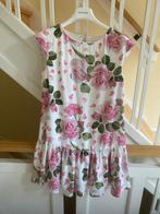 Monnalisa jurk roze bloemen laagjes maat 162-164 nieuw!, Meisje, Nieuw, Ophalen of Verzenden, Jurk of Rok