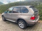 BMW X5 E53 op grijs kenteken, Auto's, 2993 cc, Bruin, Leder, Diesel