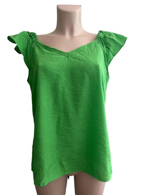 Caroline Biss top L, Kleding | Dames, Tops, Zo goed als nieuw, Maat 42/44 (L), Groen, Ophalen of Verzenden