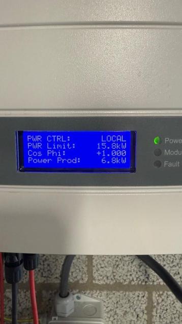 SolarEdge SE15K omvormer beschikbaar voor biedingen