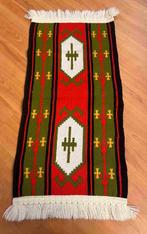 Kelim tapijt loper in frisse kleuren 77/37