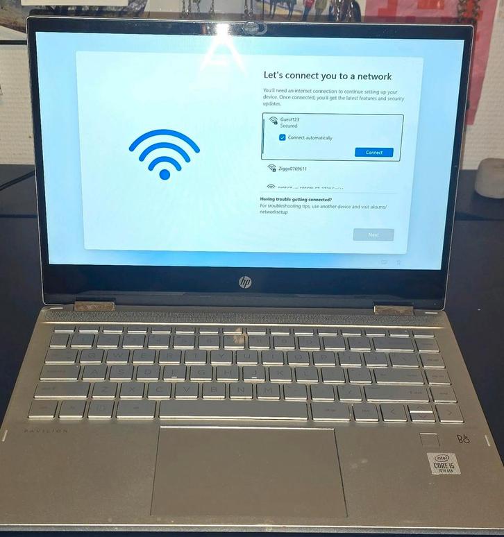 HP Pavilion x360 Convertible Laptop, Computers en Software, Windows Laptops, Gebruikt, 14 inch, SSD, 2 tot 3 Ghz, 8 GB, Qwerty