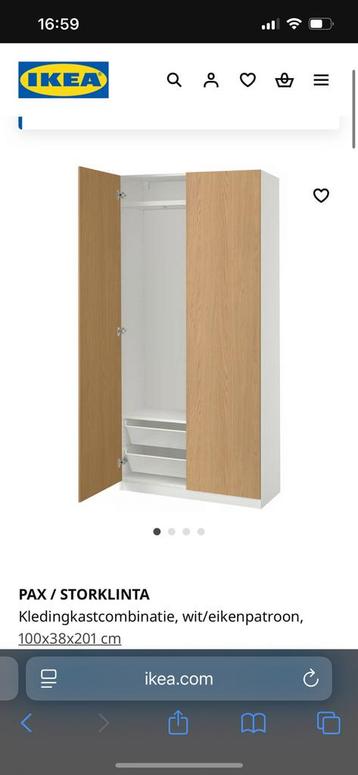 Ikea Pax kast spiegeldeur nieuw - afbeelding 5