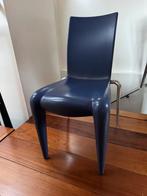 Vintage stoel Louis XX Philippe starck 10 stuks, Huis en Inrichting, Stoelen, Ophalen, Gebruikt, Blauw, Metaal