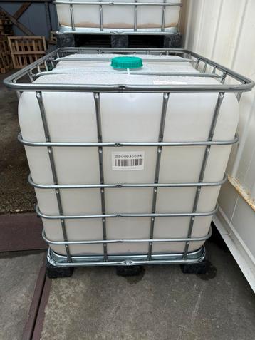 Lege IBC containers 1000 liter –Food Grade (glucosestroop) – beschikbaar voor biedingen