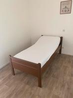 1 seniorenbed, Huis en Inrichting, Ophalen, 90 cm, Eenpersoons, Bruin