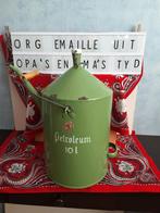 Neerlandia emaille (zie sticker) 10 ltr. VAT. I.Z.G.S., Antiek en Kunst, Antiek | Emaille, Ophalen of Verzenden
