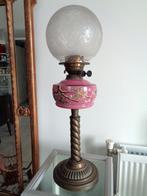 Antieke olielampen, groot formaat, MJM, Made in England, Antiek en Kunst, Ophalen