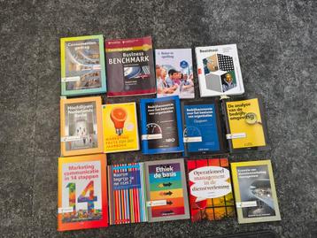 Diverse studieboeken (zie beschrijving) beschikbaar voor biedingen