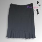 30587 Zgan Mooie zwarte rok c&a mt 52  K26, Ophalen of Verzenden, Gedragen, Beige, Schoenen of Laarzen