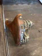 Vintage Fietszadel - Brooks of Lepper, Ophalen, Gebruikt, Oldtimer, Zadel