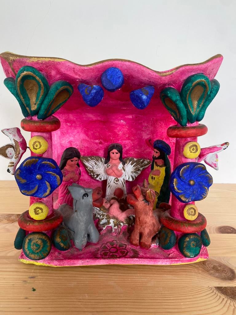 Mexicaans kerststal, Ophalen, Gebruikt