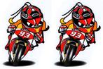Marc Márquez 93 sticker set #25, Motoren, Ophalen of Verzenden