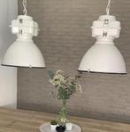 Twee industriele plafond lanpen, Ophalen, Zo goed als nieuw, Metaal, Minder dan 50 cm