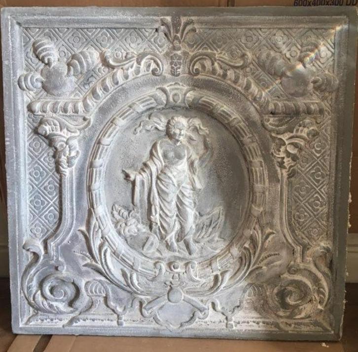 Grote haardplaat " Fortuna ", Antiek en Kunst, Curiosa en Brocante, Ophalen