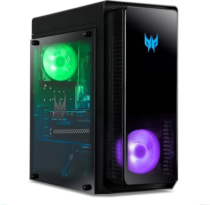 Gaming PC PREDATOR - I7 13700F - RTX 3070 - SSD - GARANTIE!!, Computers en Software, Desktop Pc's, Zo goed als nieuw, 4 Ghz of meer