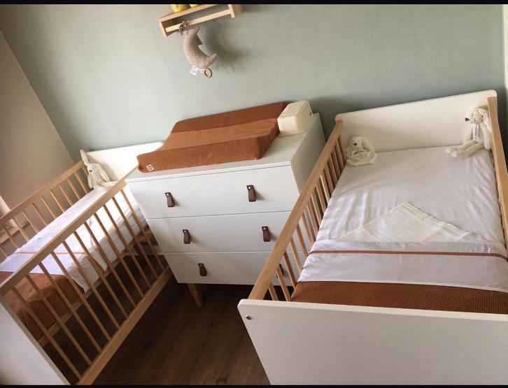2x ledikant Bopita, Kinderen en Baby's, Babywiegjes en Ledikanten, Gebruikt, Ledikant, Ophalen