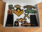 brievenbuspakje met militaire Canadese emblemen, Verzamelen, Verzenden, Landmacht, Overige gebieden, Embleem of Badge