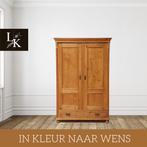Landelijke klassieke kast, tweedeurskast,linnenkast, legkast, Ophalen of Verzenden