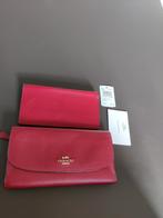 Choach leren portemonnee clutch € 250, Ophalen of Verzenden, Zo goed als nieuw, Rood